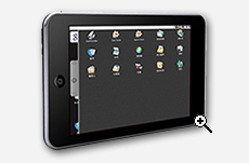 Android Pad - main menu